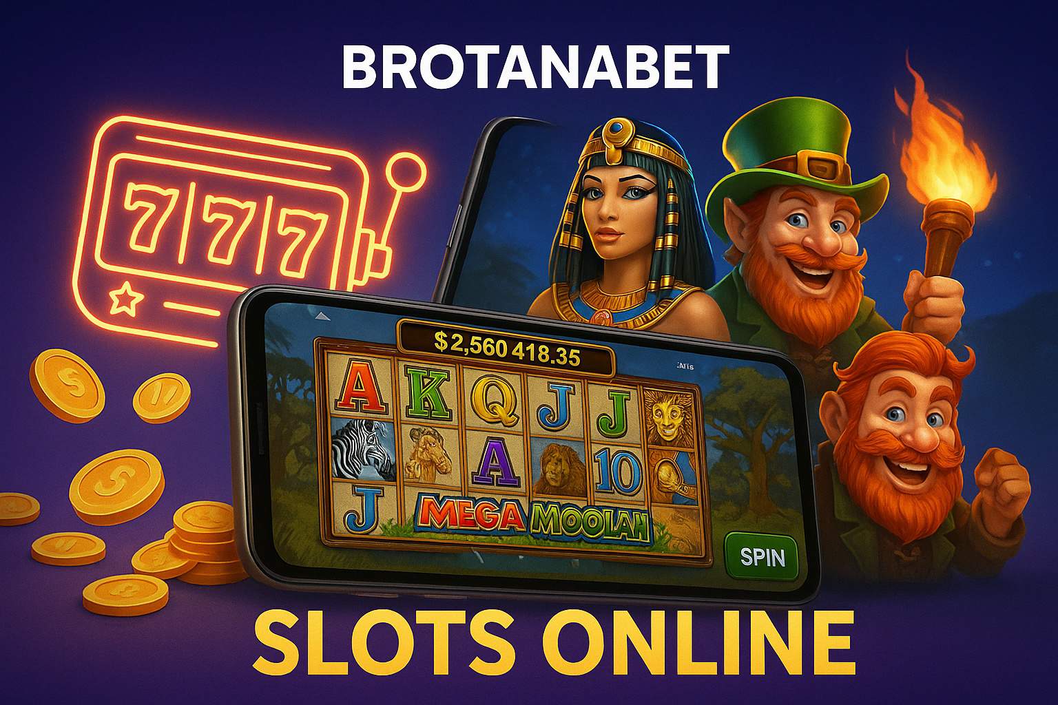 Jogos de Slot no Casino Online BROTANABET